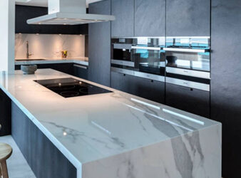 What is a Waterfall Countertop?
